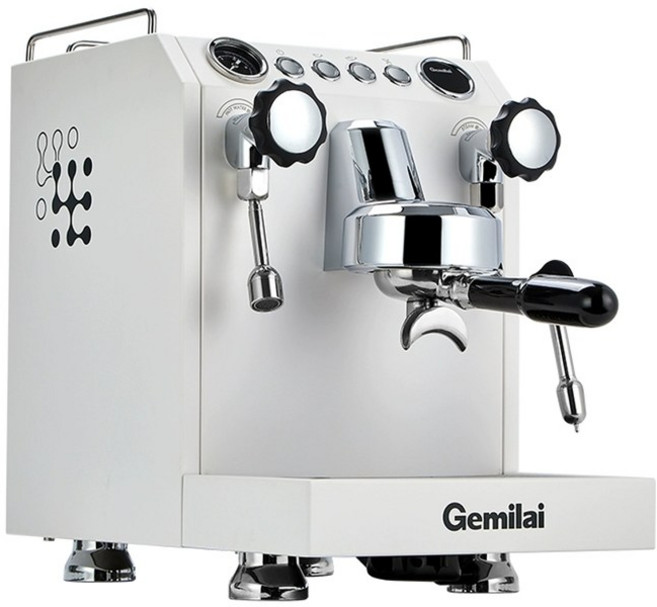 GEMILAI 캡슐커피머신 CRM3145 사무실 카페 싱글 아메리카노 상업용 반자동, 01 흰색 정장
