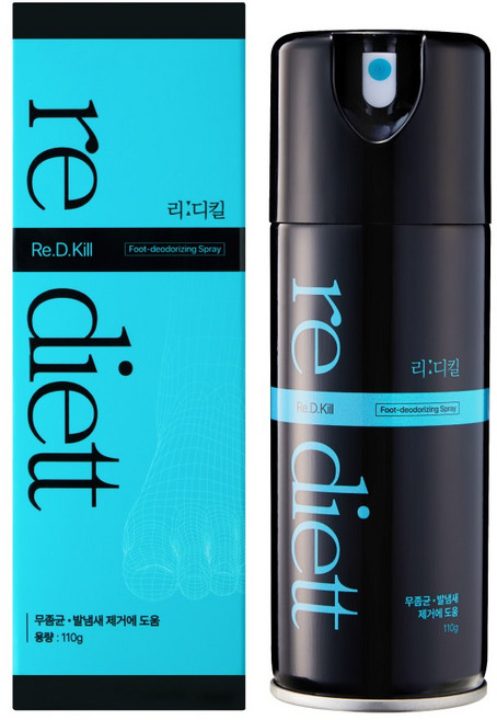리디에뜨 리디킬 발냄새 제거 스프레이, 1개, 110g