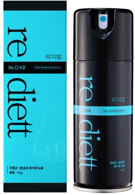 리디에뜨 리디킬 무좀균 악취균 제거 발냄새 제거, 1개, 110g - 쿠팡