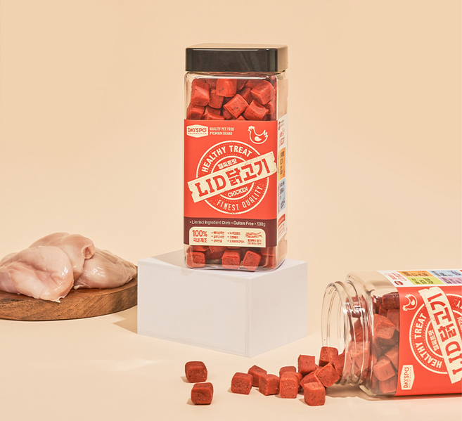 데이스포 모두 헬씨트릿04 닭고기황태 400g 강아지 반려동물용품 pet shop, 치킨, 1개