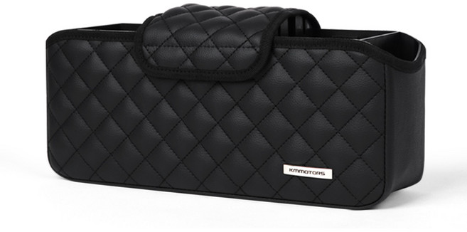 크레이지몬스터 디올뉴 싼타페 MX5 2열 수납함, 블랙 (1P), 1개