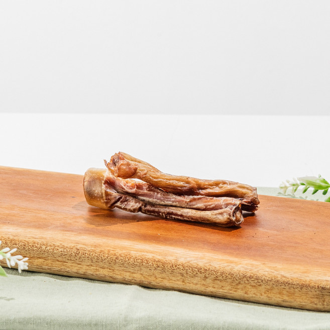 [펫스낵스] 제조일 15일 이내 도축된 한우, 3개, 60g, 국내산 소 우신 10cm