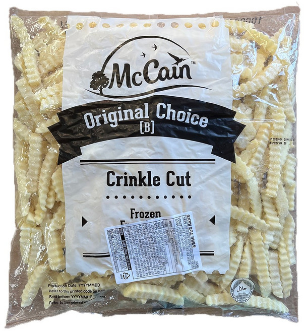 5분마켓 맥케인 오리지날초이스 크링클컷 감자튀김, 1개, 2kg