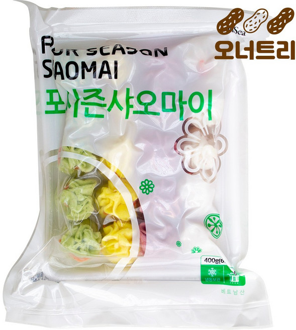 오너트리 에어프라이어 요리 포시즌 샤오마이 400g 웨딩샤오마이 간편 간식, 1개