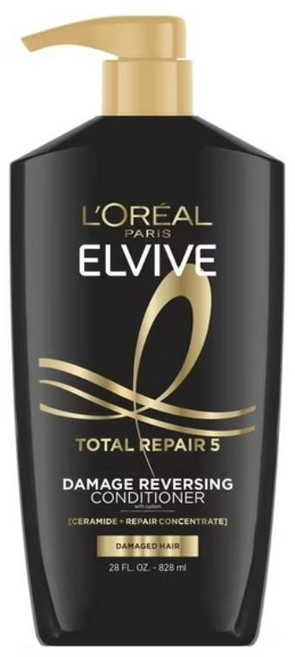 로레알 엘바이브 토탈 리페어 프로틴 컨디셔너 L'Oreal Paris Elvive Total Repair 5 Repairing Conditioner, 1개, 828ml