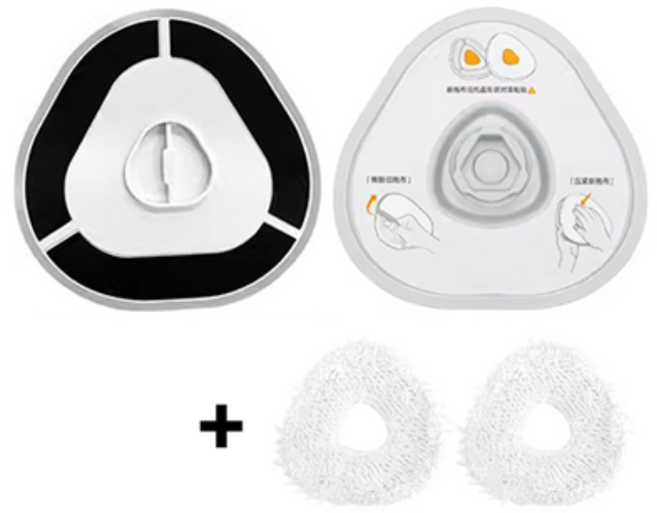 나르왈 FREO X Ultra 호환 악세사리, 걸레판 (걸레1쌍 포함), 1세트