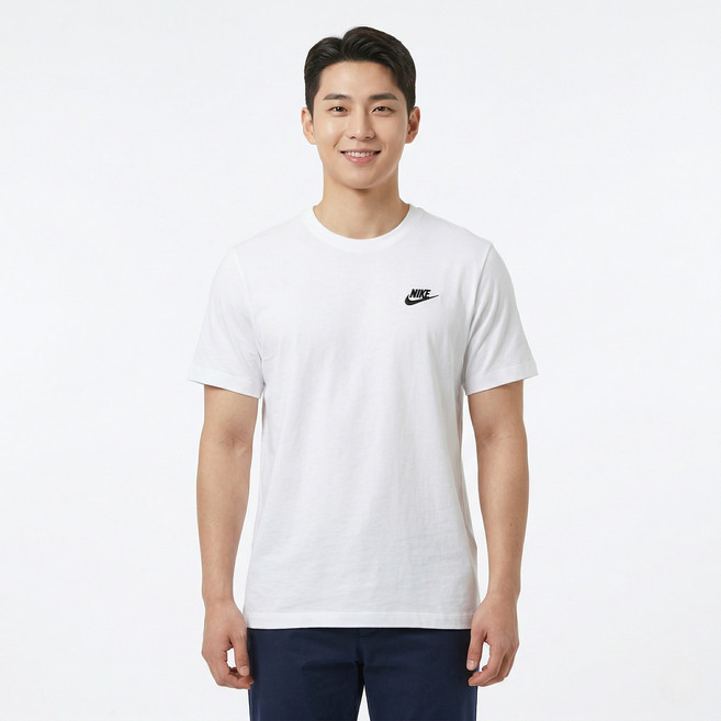 나이키 남녀공용 반팔티 기본 로고 데일리 티셔츠