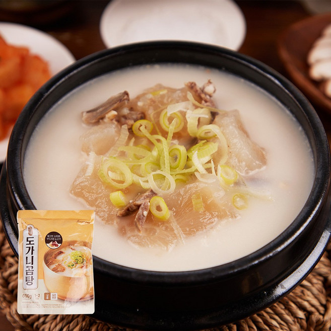 쫀득한 스지 듬뿍 담백한 도가니곰탕, 02. 도가니곰탕 600gx2팩, 600g, 2개