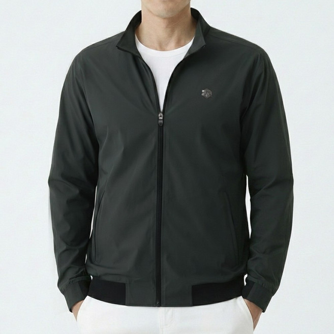 김영주스포츠 남성 바람막이 스판 점퍼 KRMJ35732 골프 등산 러닝 여행 출근 데일리 경량 집업