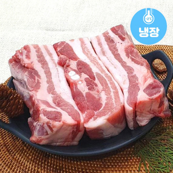 한돈 돼지고기 삼겹살 보쌈용 수육용 1kg 우시산한돈 냉장 한성미트뱅크, 1개