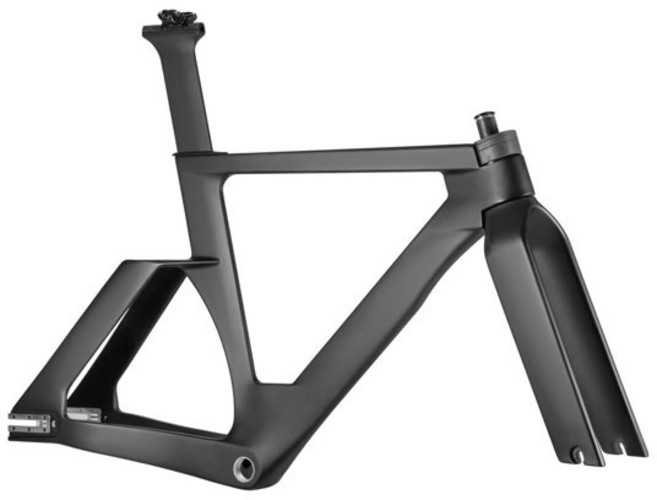 Spcycle 2026 신형 TR032 카본 트랙 자전거 프레임 에어로 픽시 자전거 카본 프레임셋 공기역학적 TT 레스트바, [00] Size L Glossy, [00] Frameset