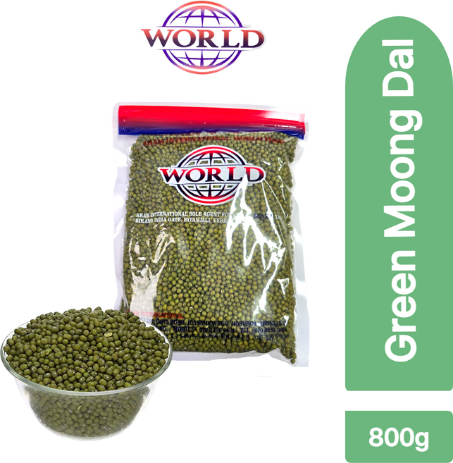 World Green Moong Dal Mung Bean 녹두, 1개