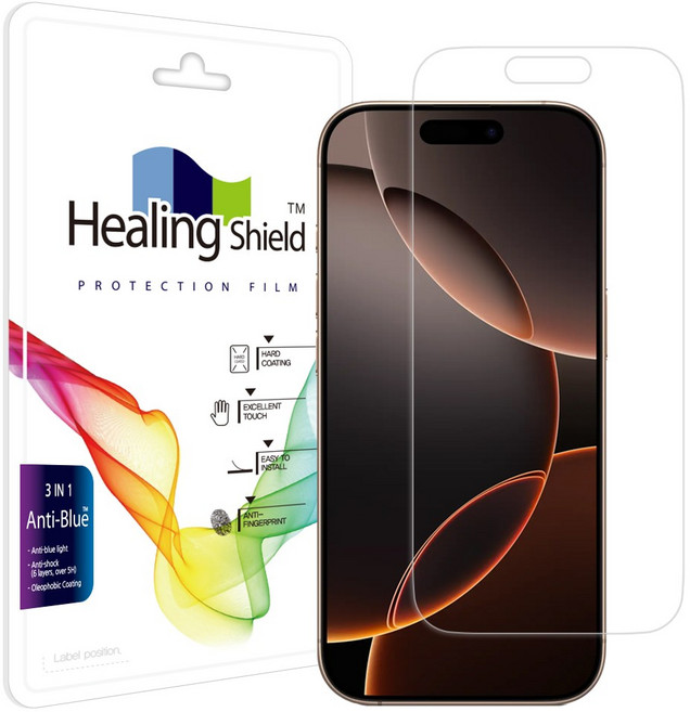 아이폰16 프로 블루라이트차단 액정보호필름 1매, 1개