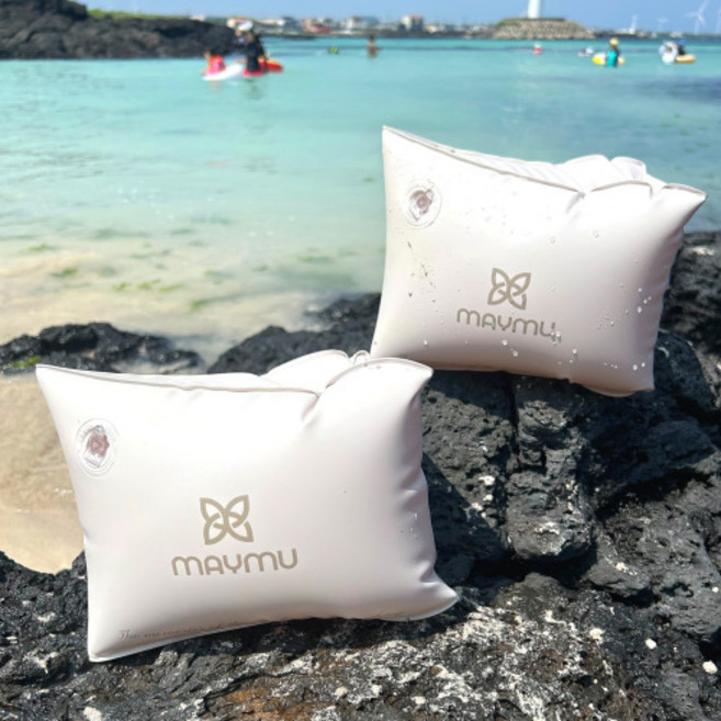 메이뮤 암튜브 암링 팔튜브 어린이튜브 KC인증 국내제작, 1세트, 감성베이지