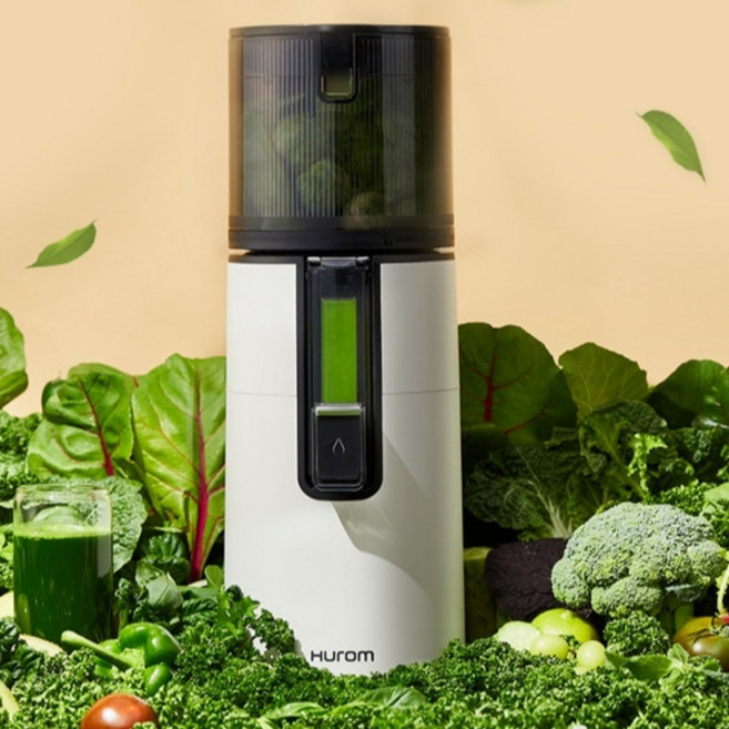 휴롬 휴롬 원스탑 착즙기 H-400 BFC05MB원액기 쥬서기 이노베이션 착즙, 화이트