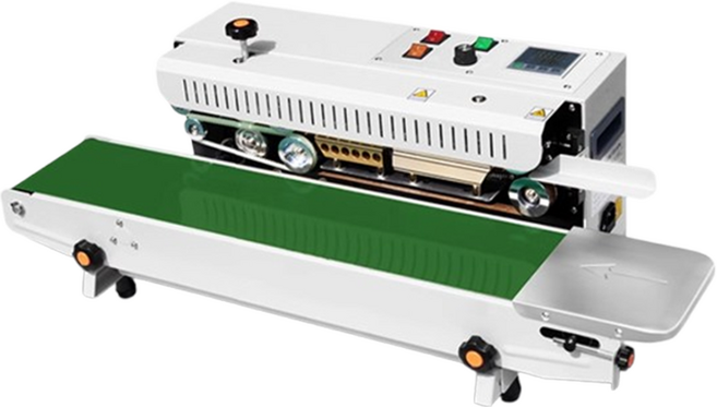 VESTRA 자동 실링기 밴드실러 열접착기 자동 포장기, FR-900/B1(날짜휠 X)