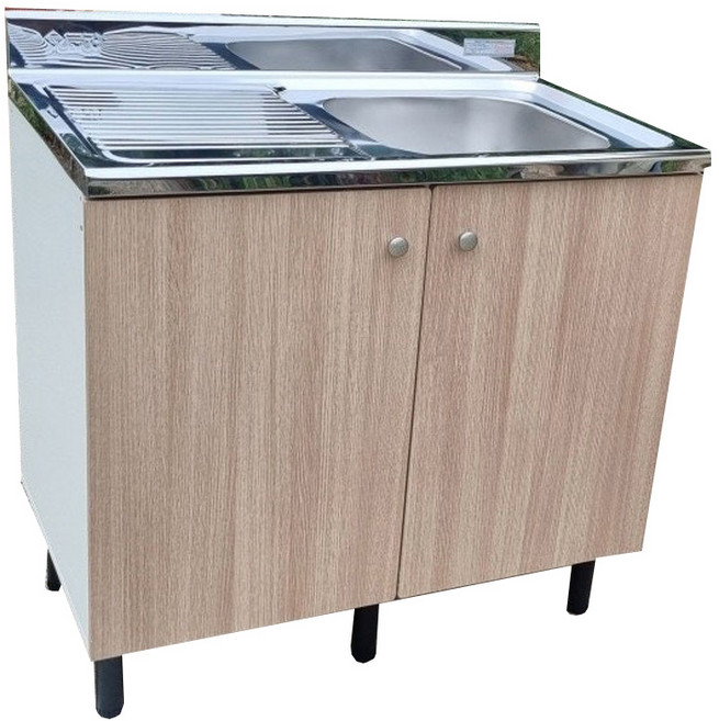 sy씽크대 개수대 폭90cm 사무실용 원룸등 다용도, 워시오크 우볼