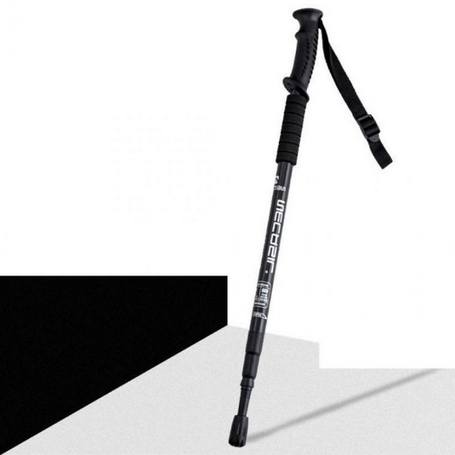 등산스틱 투옵션 3단 멀티 지팡이 접이식 초경량 폴딩 스틱 지팡이 등산용, 1개