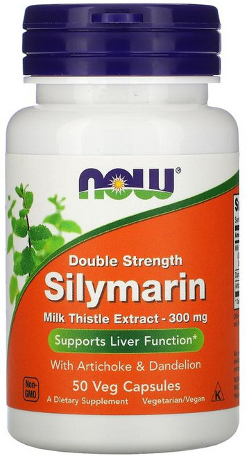 나우푸드 밀크씨슬 실리마린 silymarin 300mg 식물성 50베지 캡슐, 1개, 50정
