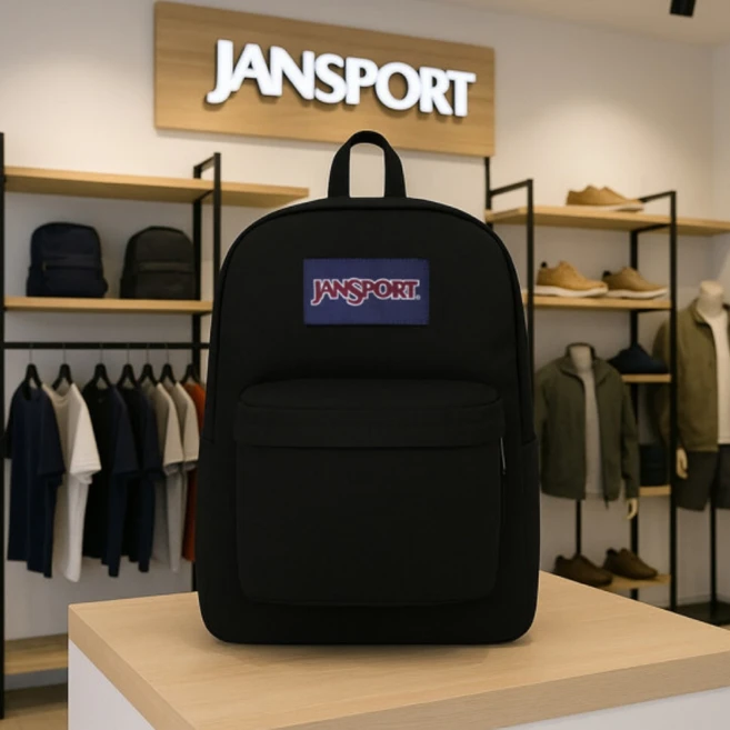 잔스포츠 슈퍼브레이크 플러스 백팩 책가방 노트북 랩탑 블랙 중고등학생 대학생, Black - 쿠팡