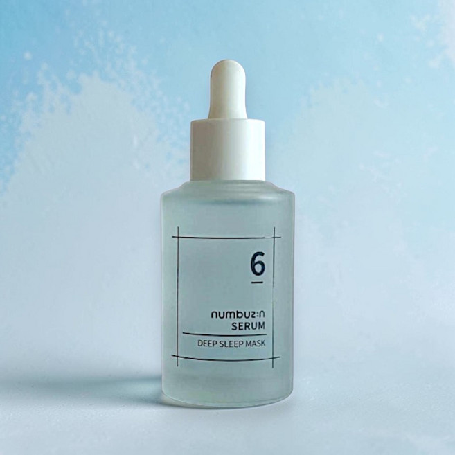 (정품)NUMBUZIN 넘버즈인6번 푹잠 마스크팩 세럼 넘버즈인세럼, 1개, 50ml