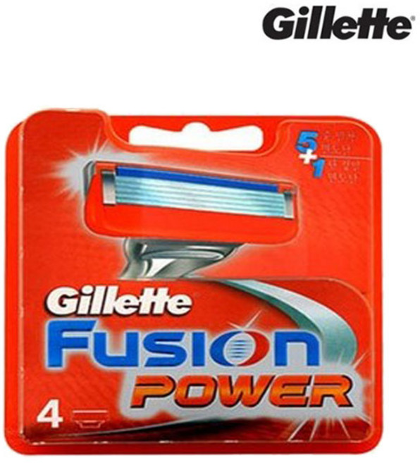 질레트 퓨전 파워 면도날 4개입 x1개 5중밀착날, 1개