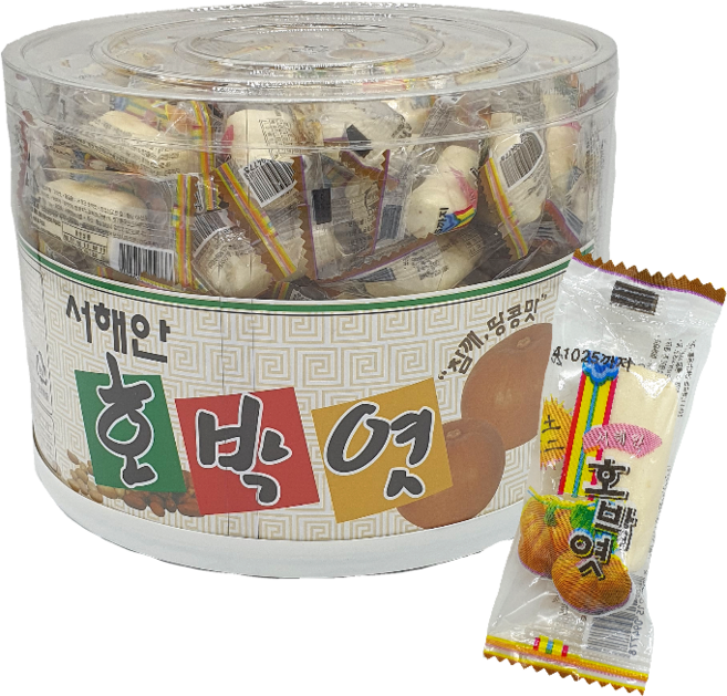 서해안 호박엿 참깨 땅콩맛, 1.4kg, 1개