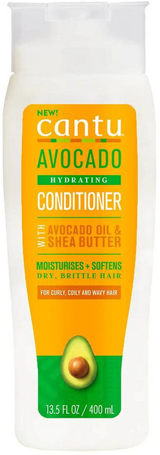 Cantu 칸투 아보카도 하이드레이팅 크림 컨디셔너, 4개, 400ml