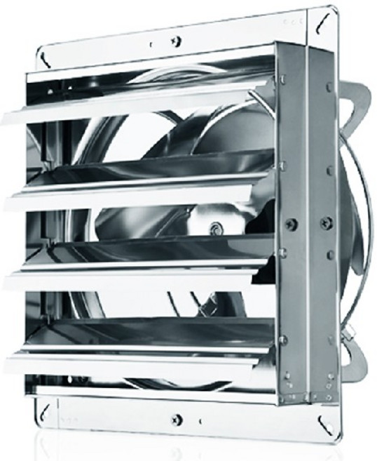 한일전기 EKSTSS-25000-IP55 올스텐환풍기 셔터일체형 방수 산업용 업소용 스테인리스 환풍기, 1개