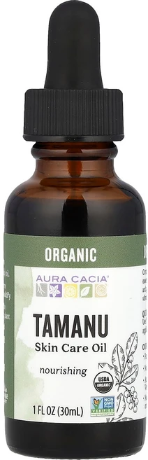 아우라 카시아 스킨케어 오일 유기농 타마누 오일 30ml (1 fl oz) AUR-99812, 1 - 쿠팡