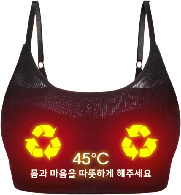 캣맨 6개의 마사지헤드+찜질+탈부착+유방 뚫기+처짐방지+작업시간 3시간+전동가슴마사지기, 블랙L, 1개