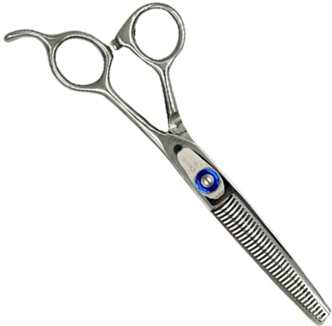 [오헤어] 6인치 35발 1홈 틴닝가위 500 컷트가위, 1개