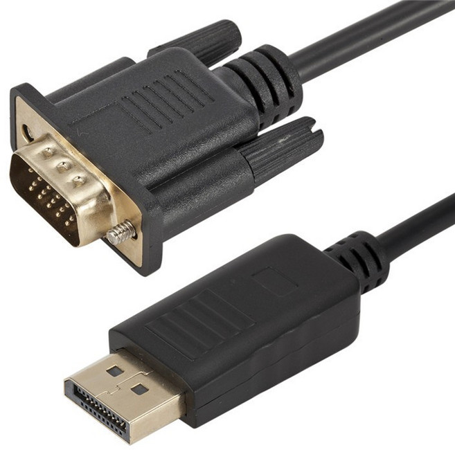 DP轉VGA高清轉接線 1.8米, 1個