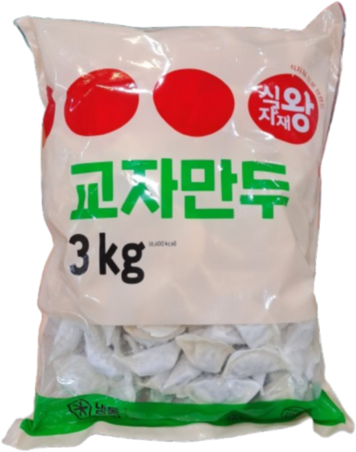 식자재왕 교자만두 3kg, 1개