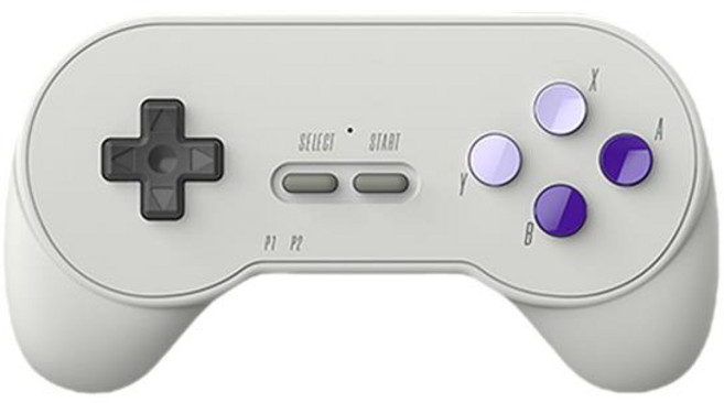 POWKIDDY SF2000 레트로 휴대용 게임 콘솔 FC/SFC/MD/GB/GBC/GBA/MAME 용 6000 게임 내장 IPS 휴대용 게임, [04] white Controller