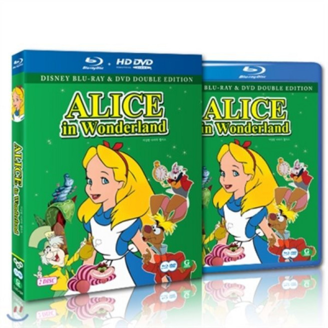 [Blu-ray] 이상한 나라의 앨리스 (BD+DVD 콤보팩) : 블루레이