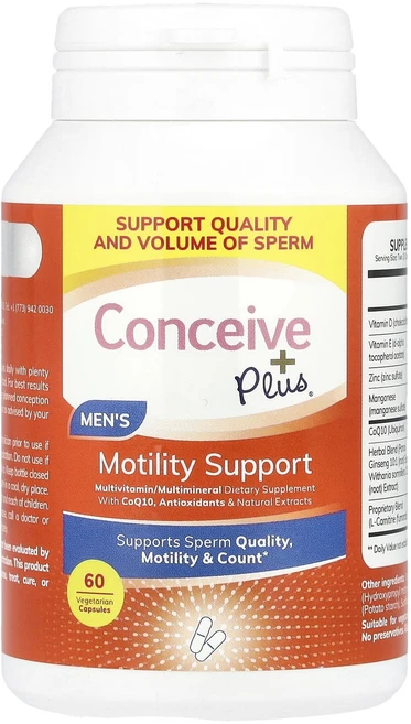 Conceive Plus 남성용 운동 능력 베지 캡슐 60정, ConceivePlus남성용운동능력베지캡슐60정, 1개 - 쿠팡