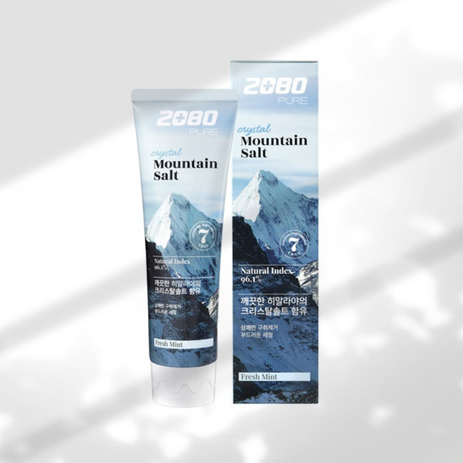 2080 퓨어 마운틴 크리스탈솔트 치약, 1개, 125g