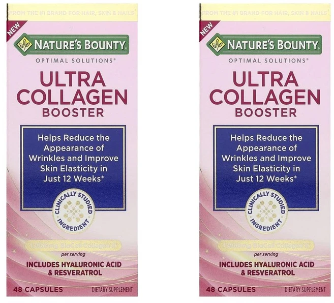 네이처스 바운티 옵티멀 솔루션 울트라 콜라겐 부스터 Nature's Bounty Optimal Solutions® Ultra Collagen Booster 48정, 2개 - 쿠팡
