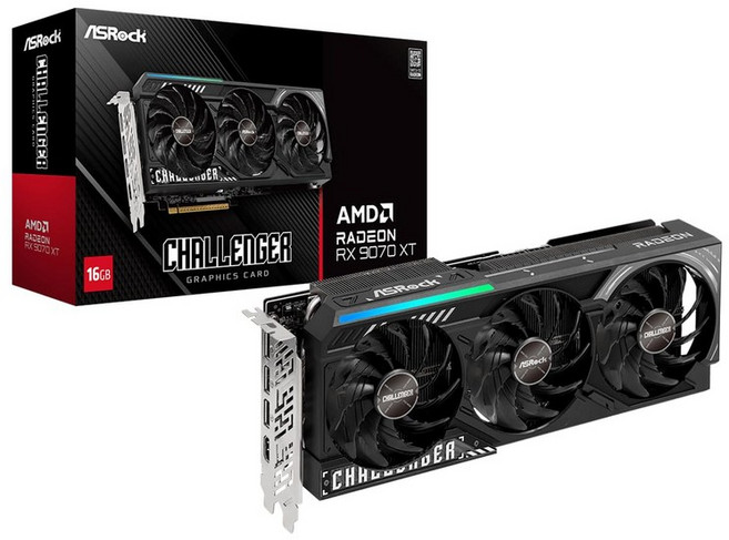 ASRock AMD Radeon RX 9070 XT Challenger 16GB