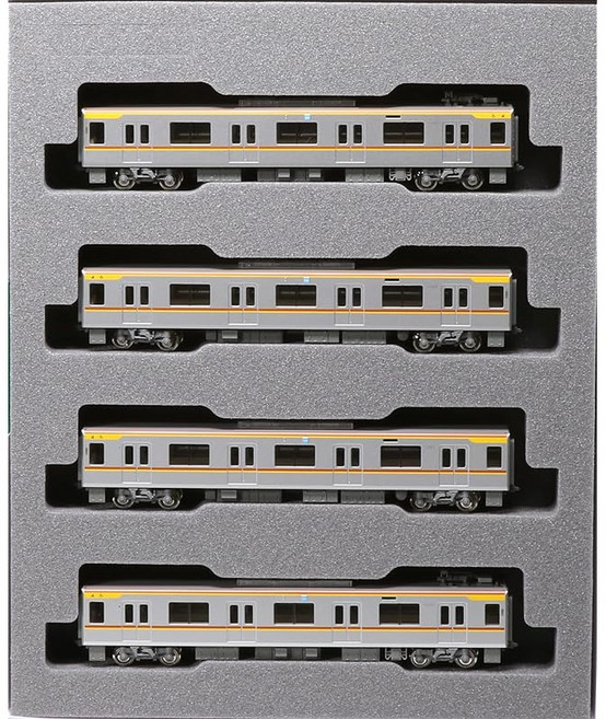 KATO 10-1759 카토(KATO) N게이지 도쿄 메트로 유라쿠초선·부도심선 17000계 4량 증결 세트 철도 모형, 1개