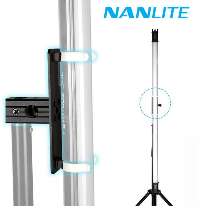 [NANLITE] 난라이트 HD-T12-1-LA 파보튜브 싱글 홀더, 1개