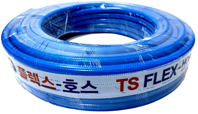 국산 식수용 청편사 호스 15mm X 30M 다용도 말랑이 세차 청소 수도 물호스, 1개