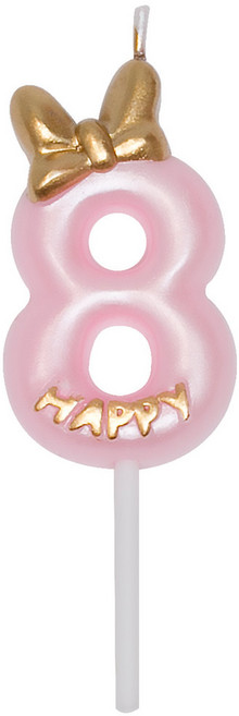 해피 숫자 파티초 브라이덜샤워 생일초 이쁜초 케이크초, 8