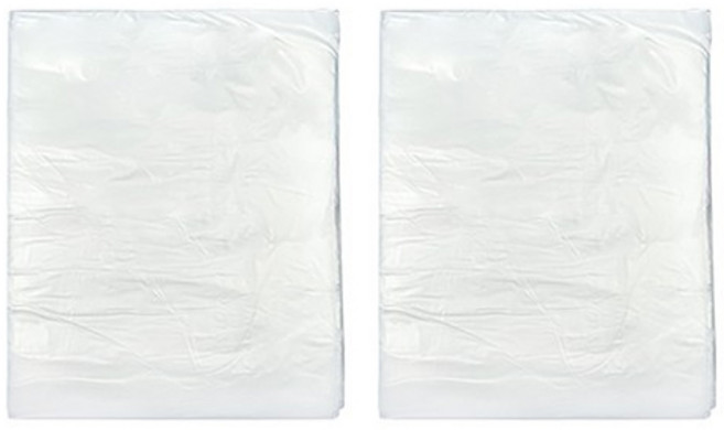 월드크린 분리수거 배접 비닐봉투 백색, 50L, 100개