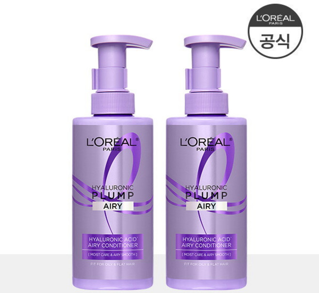 로레알파리 히알루론산 컨디셔닝 헤어팩, 440ml, 2개