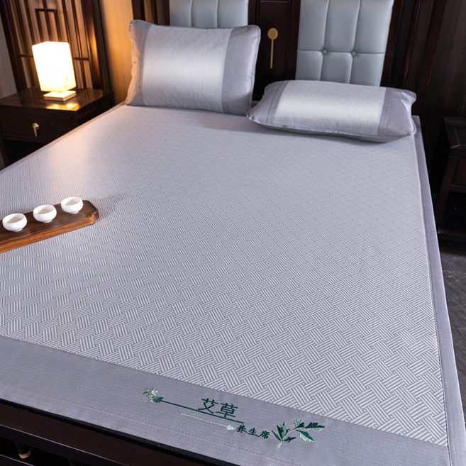 여름 침대용 시원한 접이식 침대 매트, 쿨매트, 블루