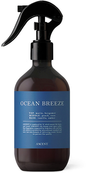 에이센트 드레스퍼퓸 섬유향수, 1개, 250ml, 오션브리즈