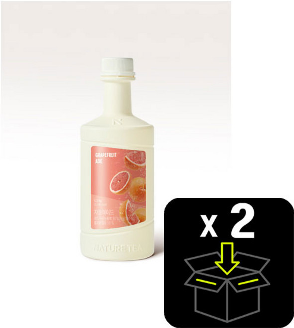 네이쳐티 자몽 에이드 1.2kg 2개세트, 2개