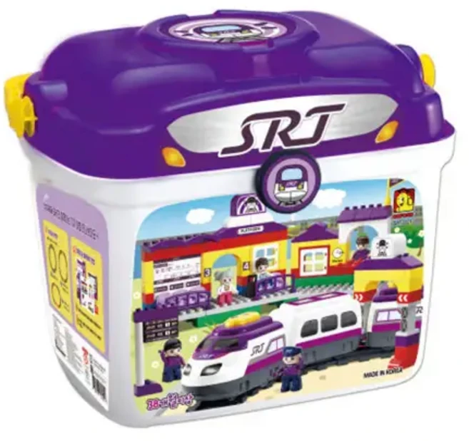 옥스포드 토들블럭 SRT2821 SRT 기차 블록(대) 장난감, 옥스포드 SRT 대, 1개, 단품